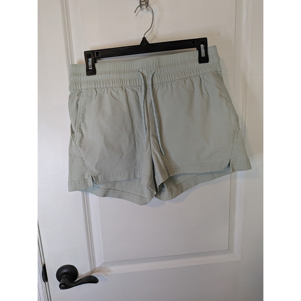 Avalanche Outdoor Supply Womens Sage Green Hiking Shorts Medium Drawstring Zip